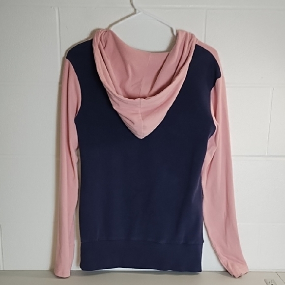 Soft Stretchy 1/2 Zip Hoodie Mid-Weight Shirt Thumbholes - Picture 16 of 16